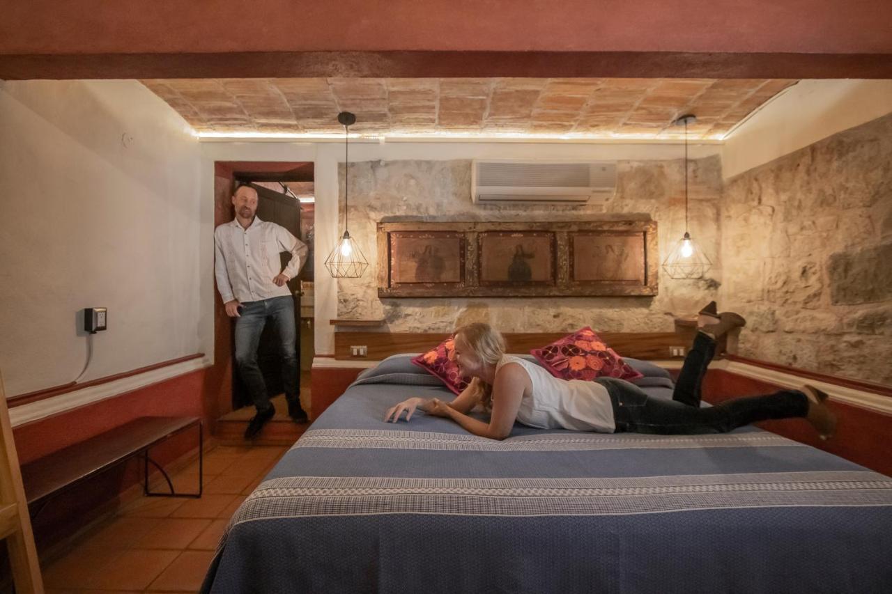 Casa Del Sotano Hotel Oaxaca ภายนอก รูปภาพ