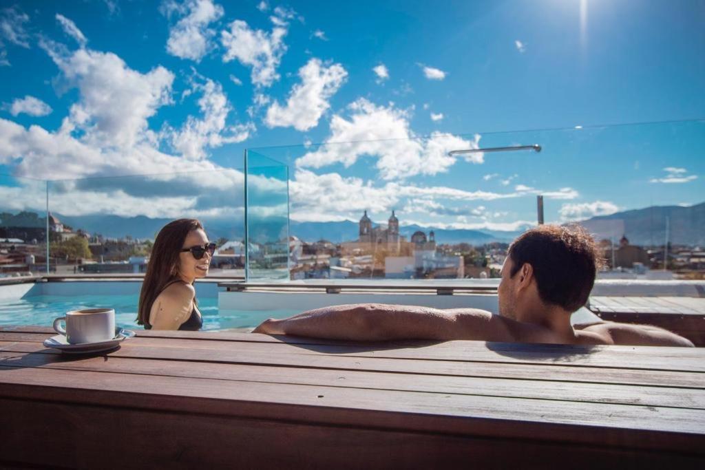 Casa Del Sotano Hotel Oaxaca ภายนอก รูปภาพ